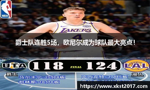 爵士队连胜5场，欧尼尔成为球队最大亮点！